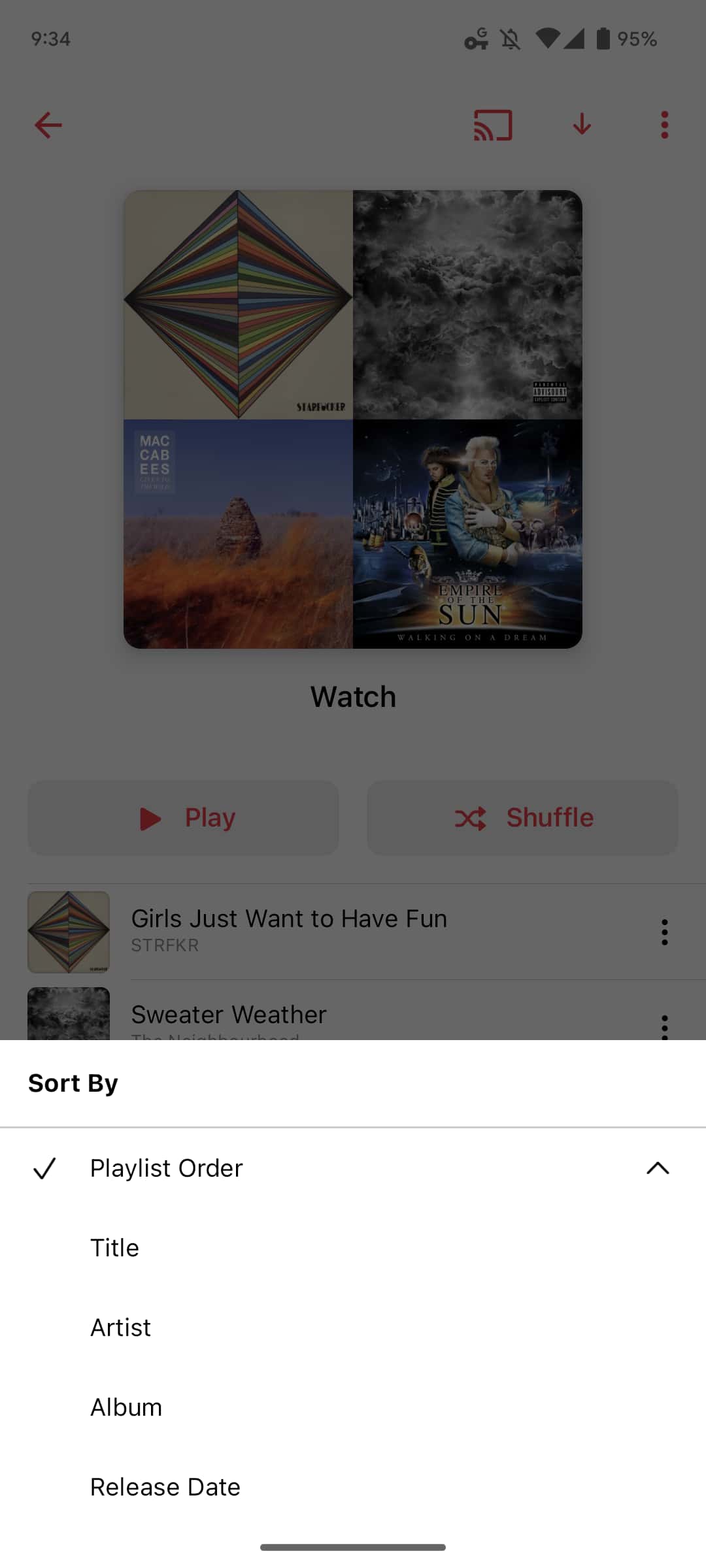 Apple Music Android iOS 16