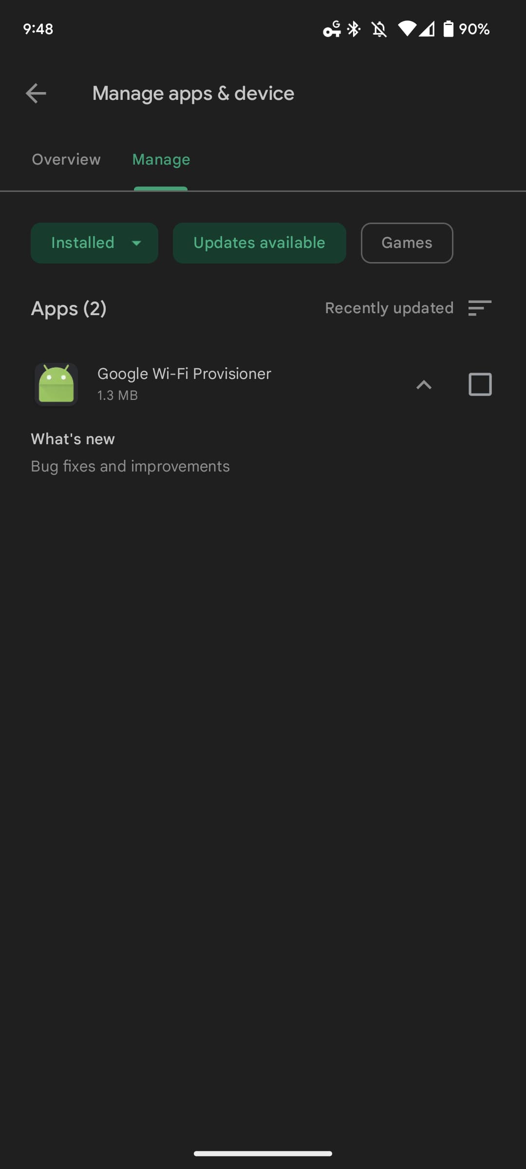 Google Wi-Fi Provisioner update