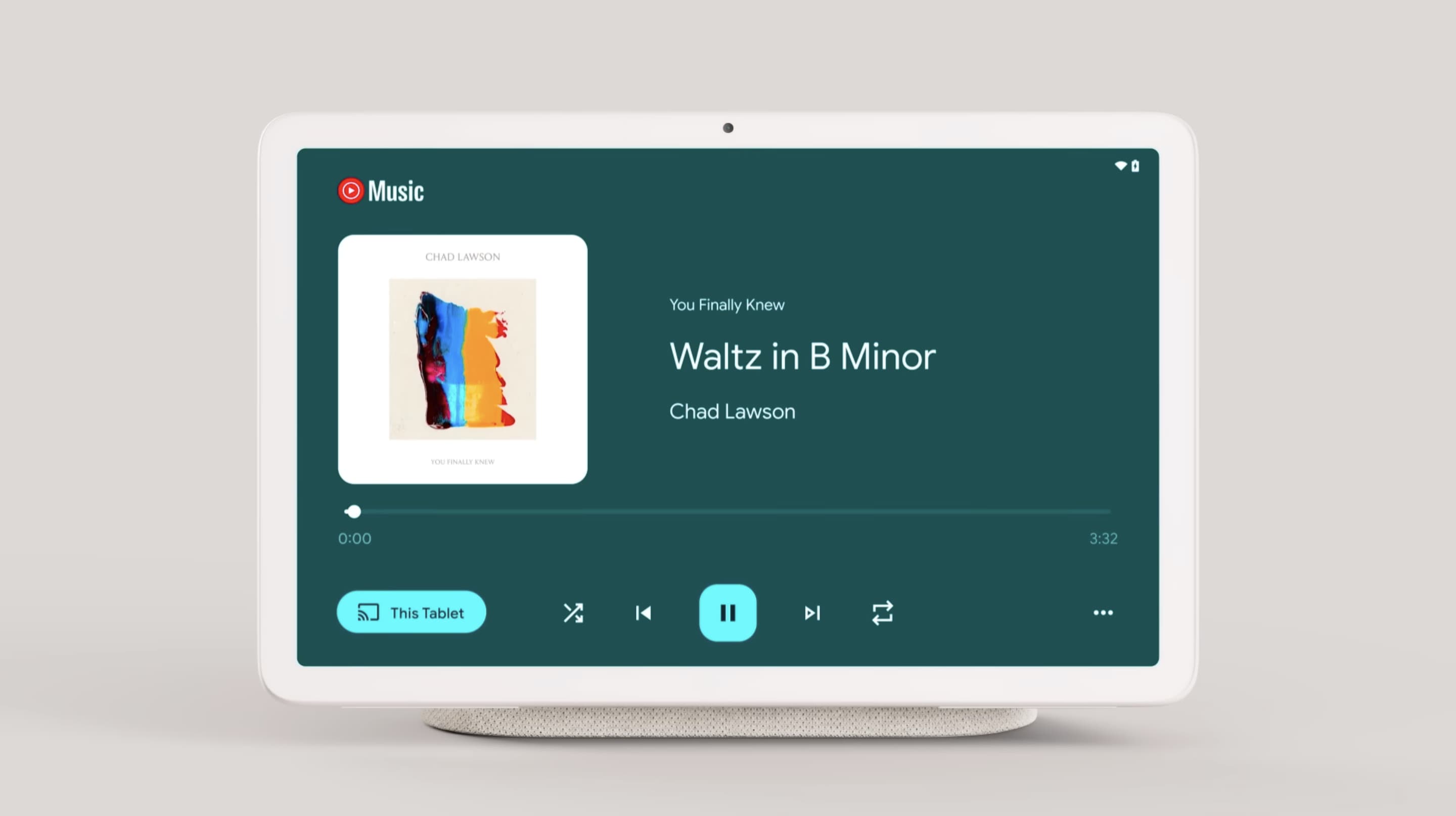Pixel Tablet UI