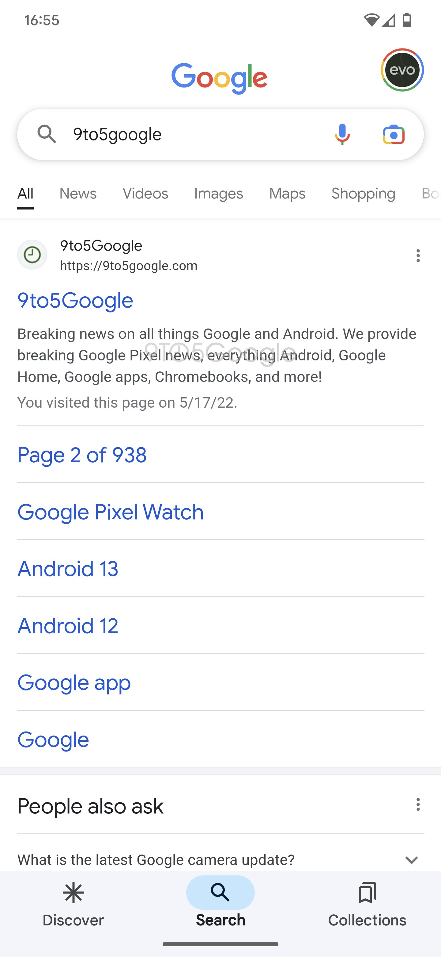 Google Material You redesign