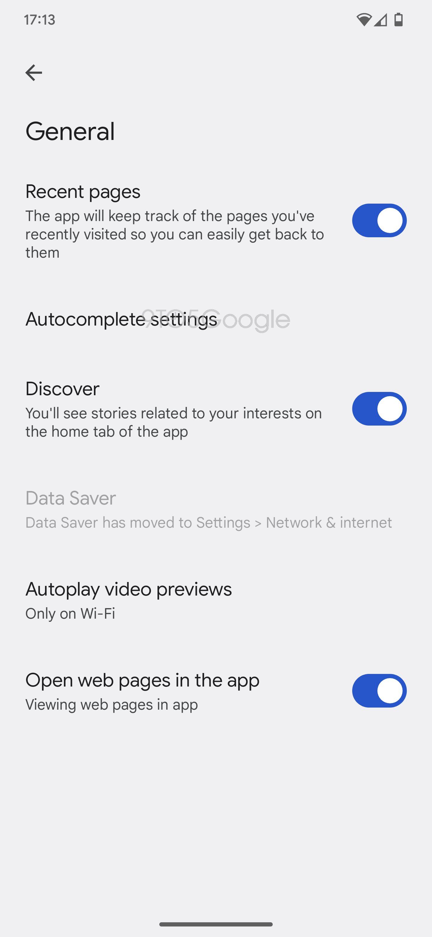Google Material You redesign