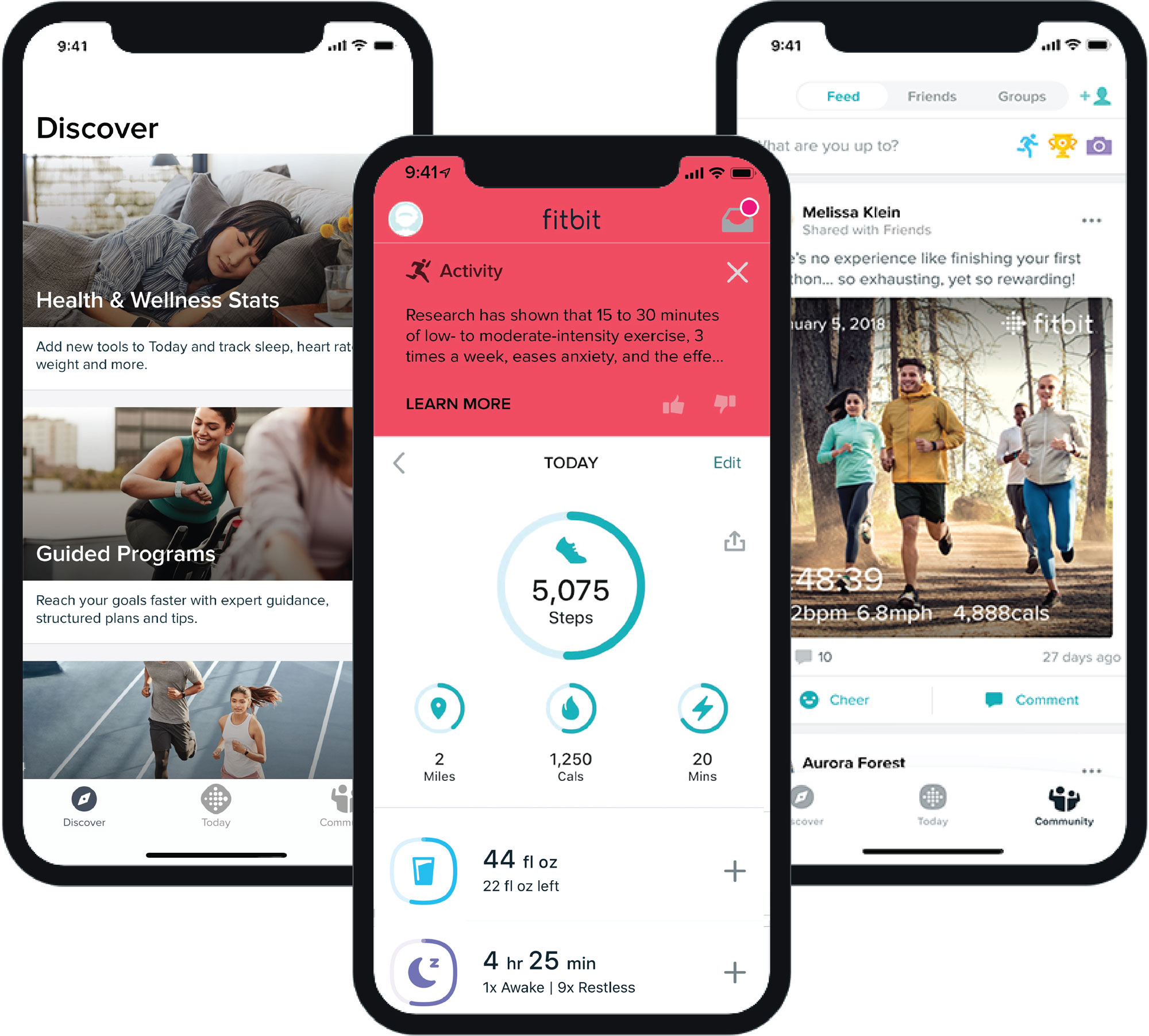 Fitbit new app design