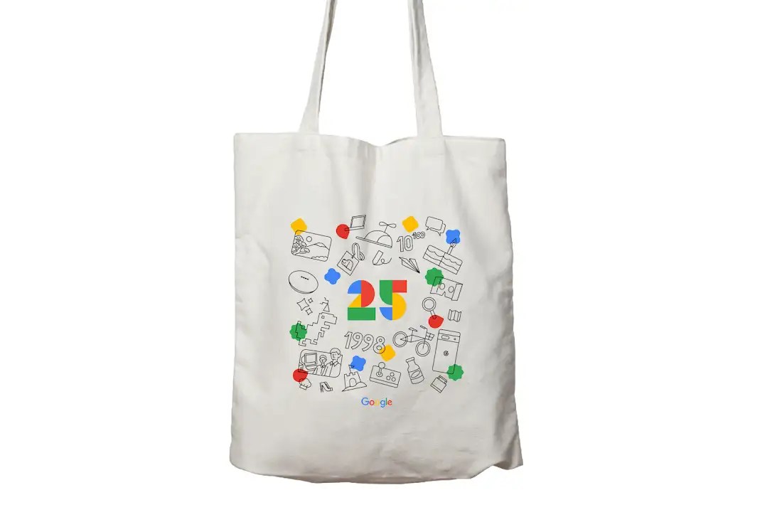 Google Store 25th birthday