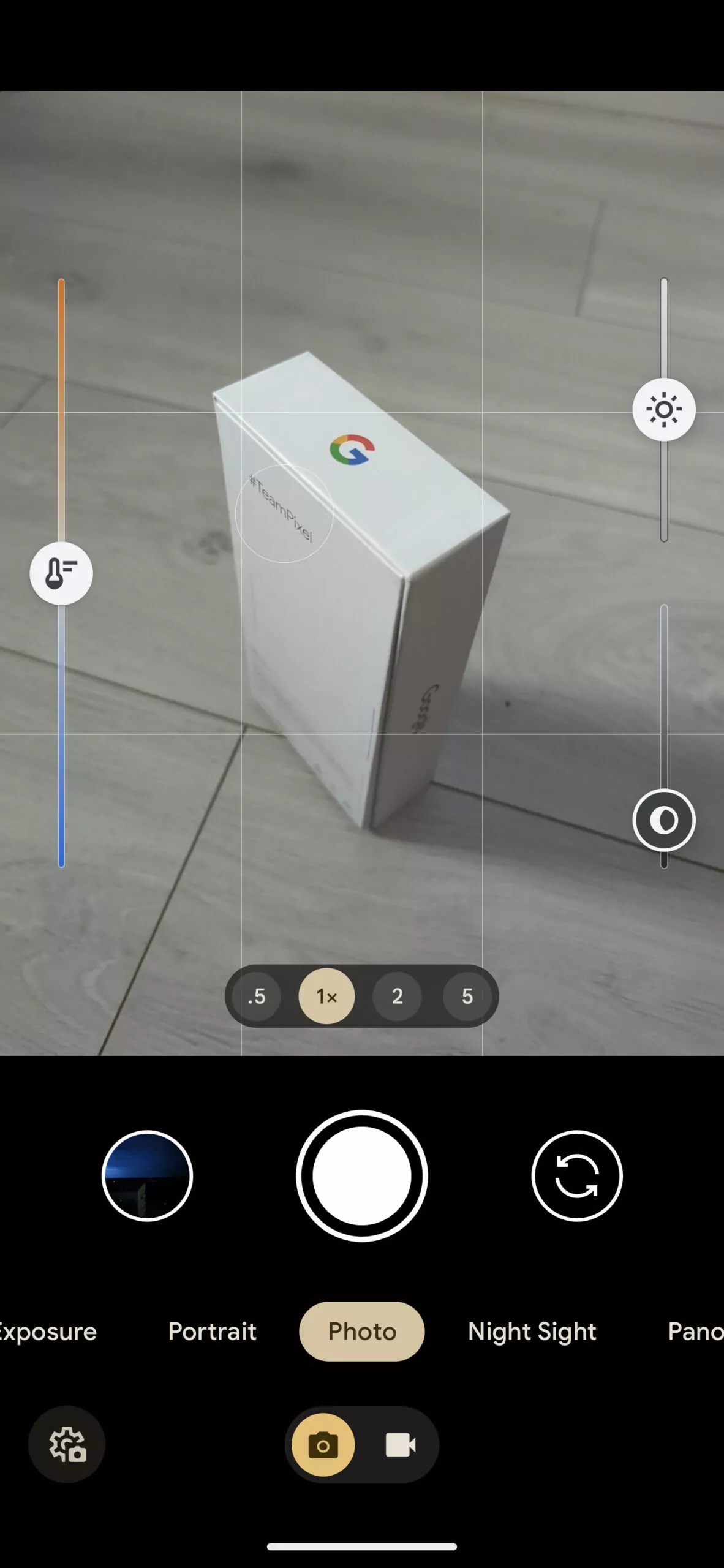 Google Camera redesign Pixel 8