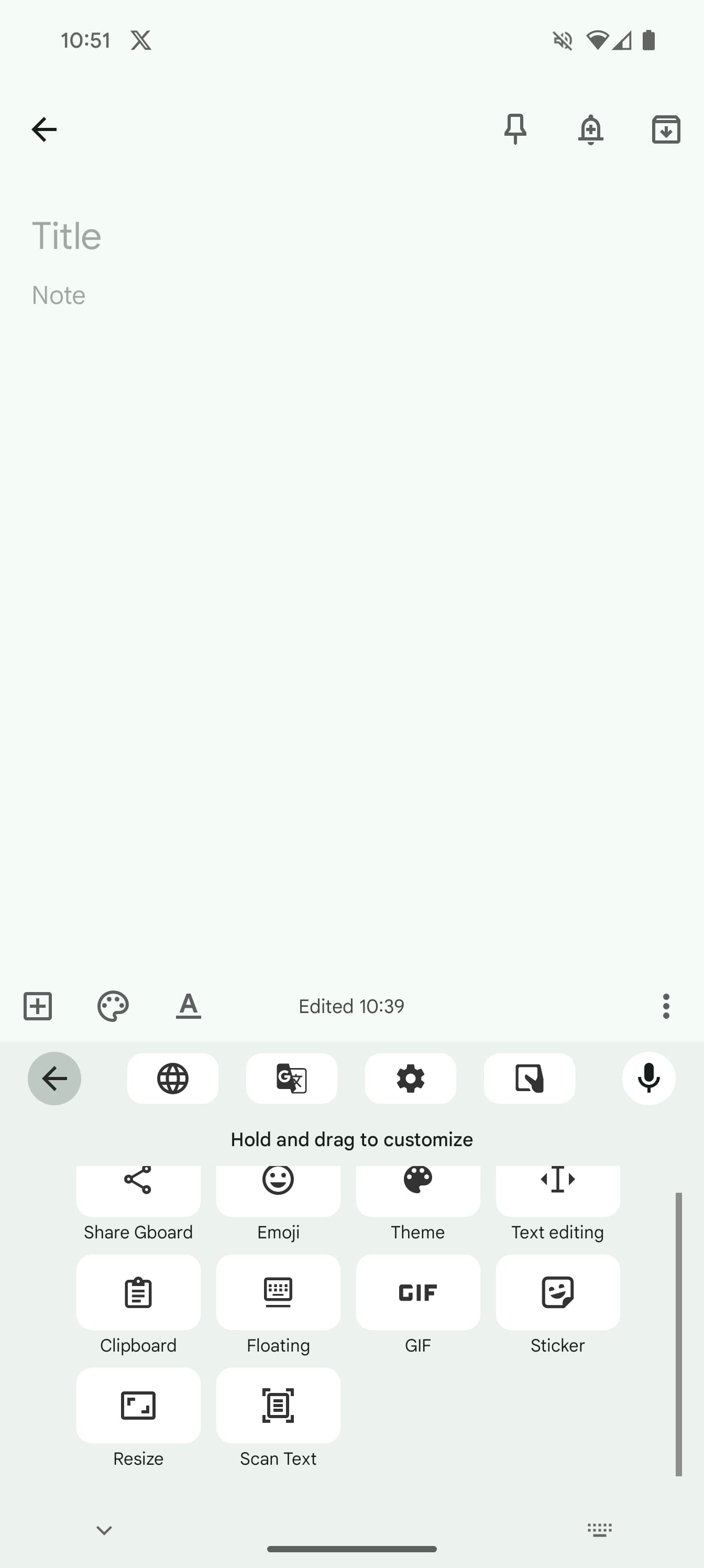 Gboard Scan Text