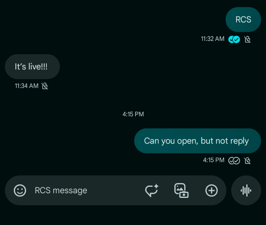 Google Messages RCS iPhone