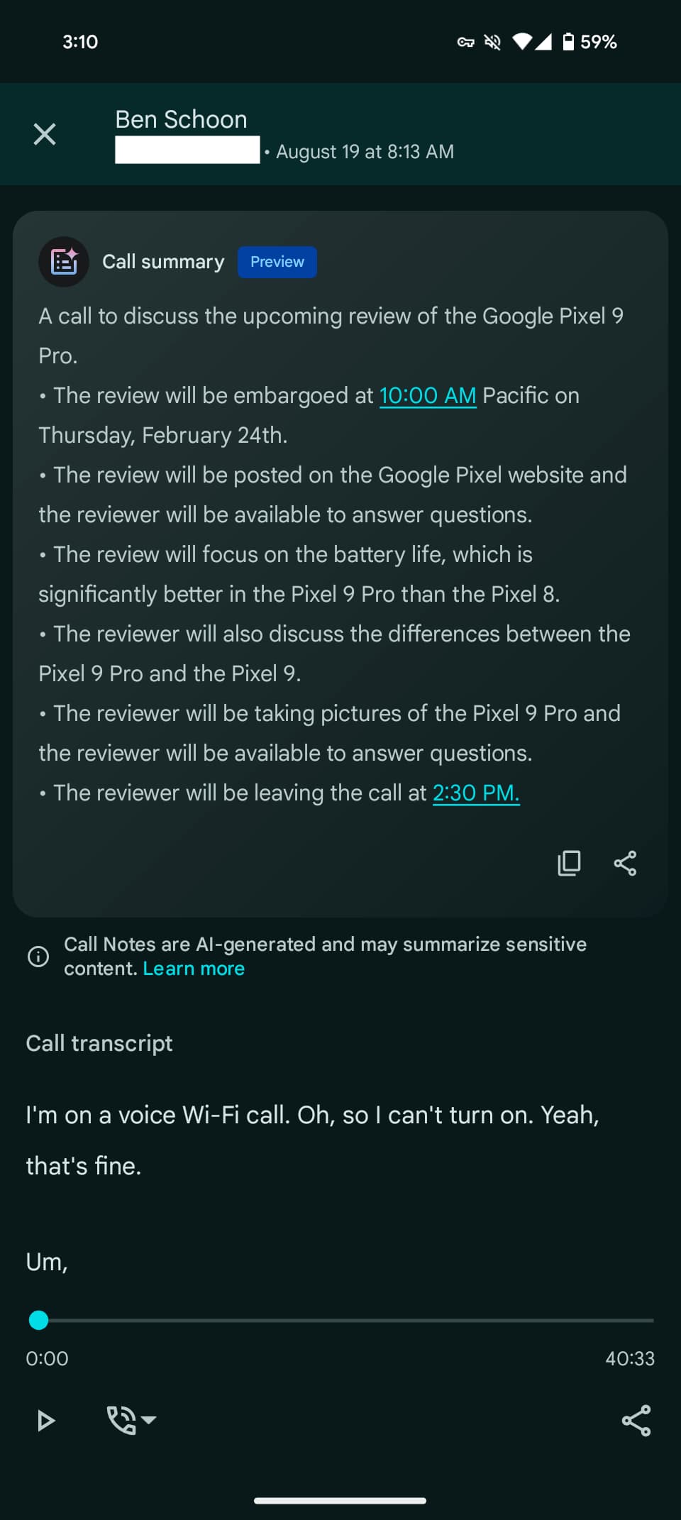 Google Pixel 9 Pro