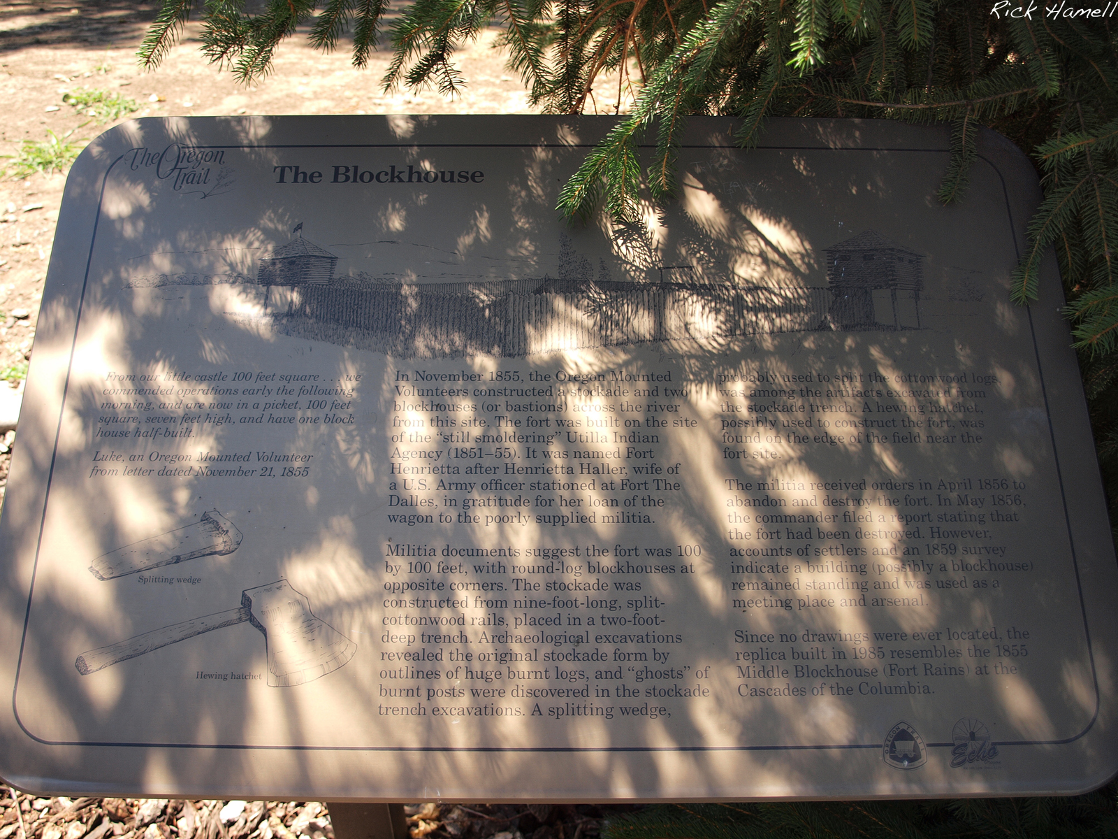 Echo, Oregon and Fort Henrietta Pacific Northwest Photoblog