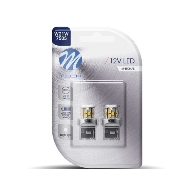 LED Pirn T20 W21W 21xSMD2835 Valge
