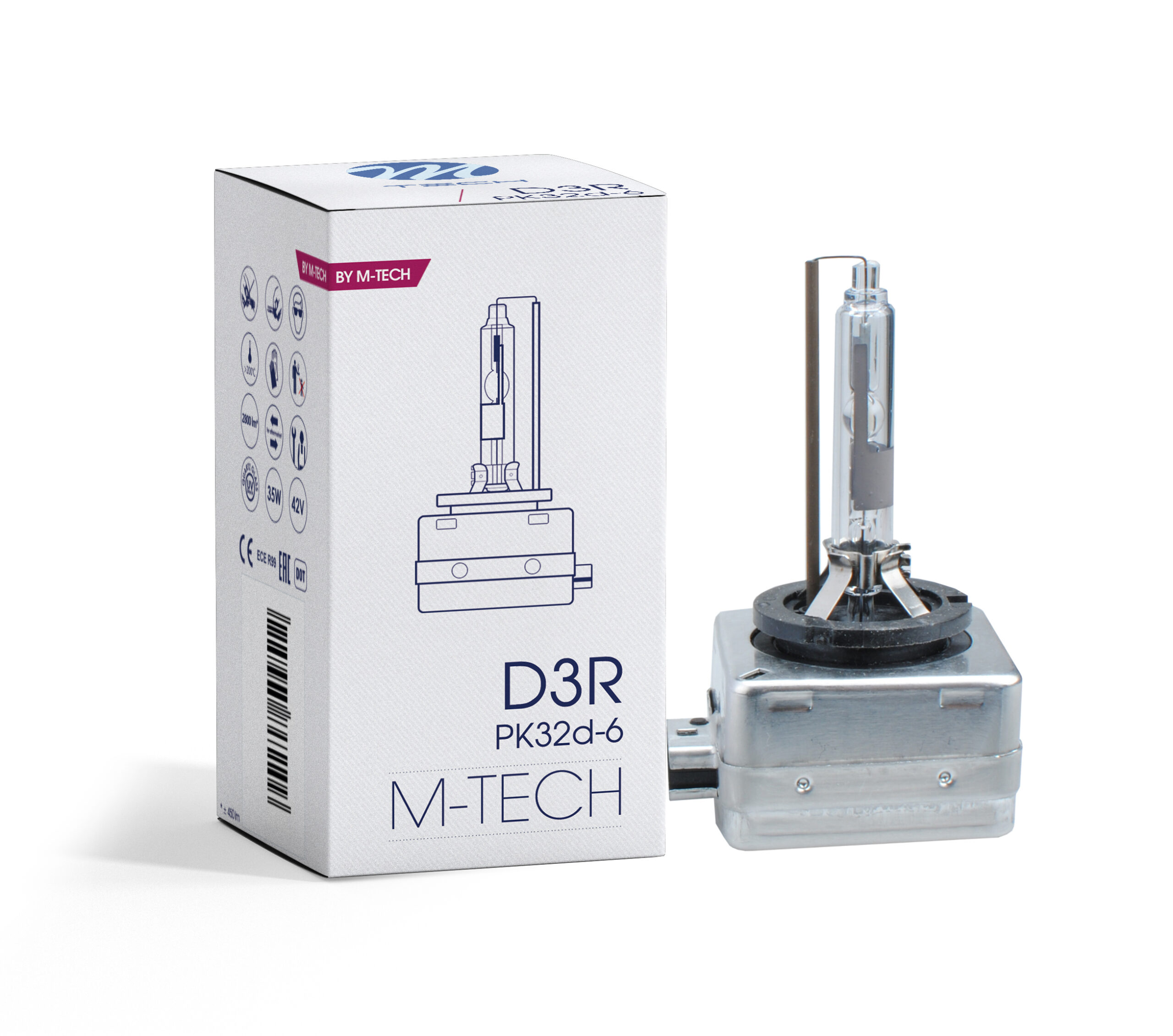 M-TECH D3R 6000K Xenon pirn
