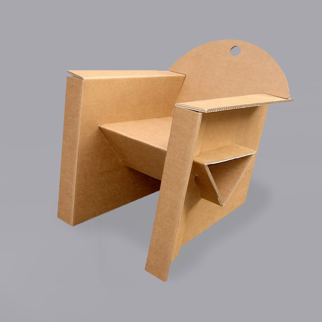 Fauteuil carton enfant AtelierMusée de l'Imprimerie