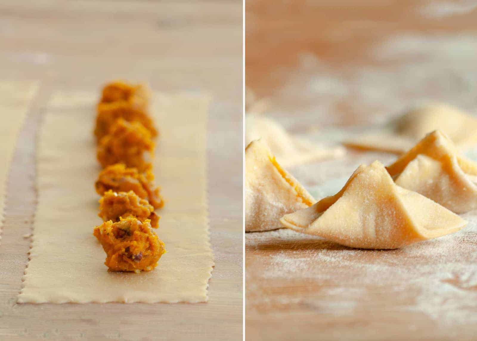 Pasta Fresca Ripiena Di Zucca