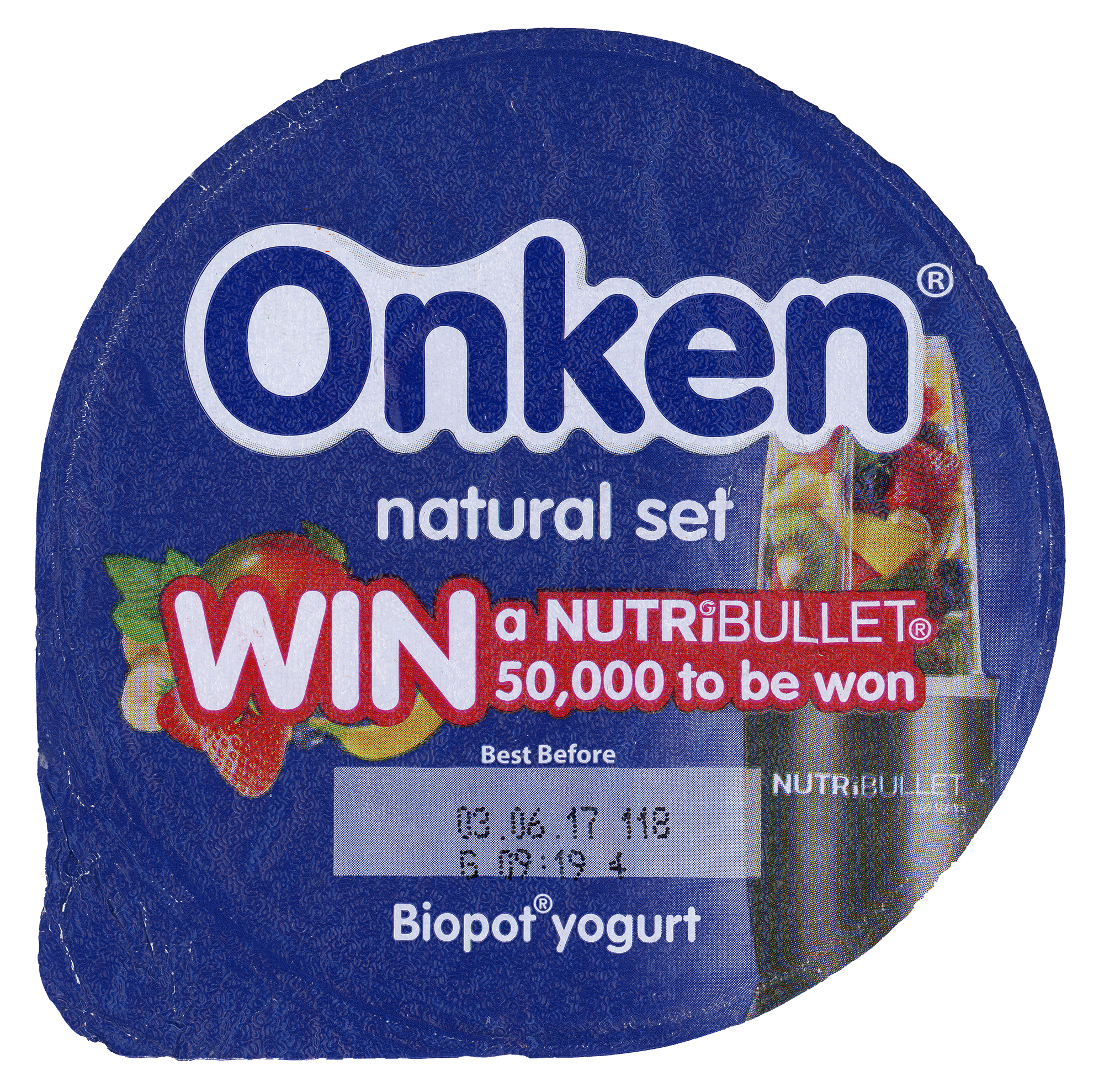 Yoghurt pot lids A to Z of Ephemera