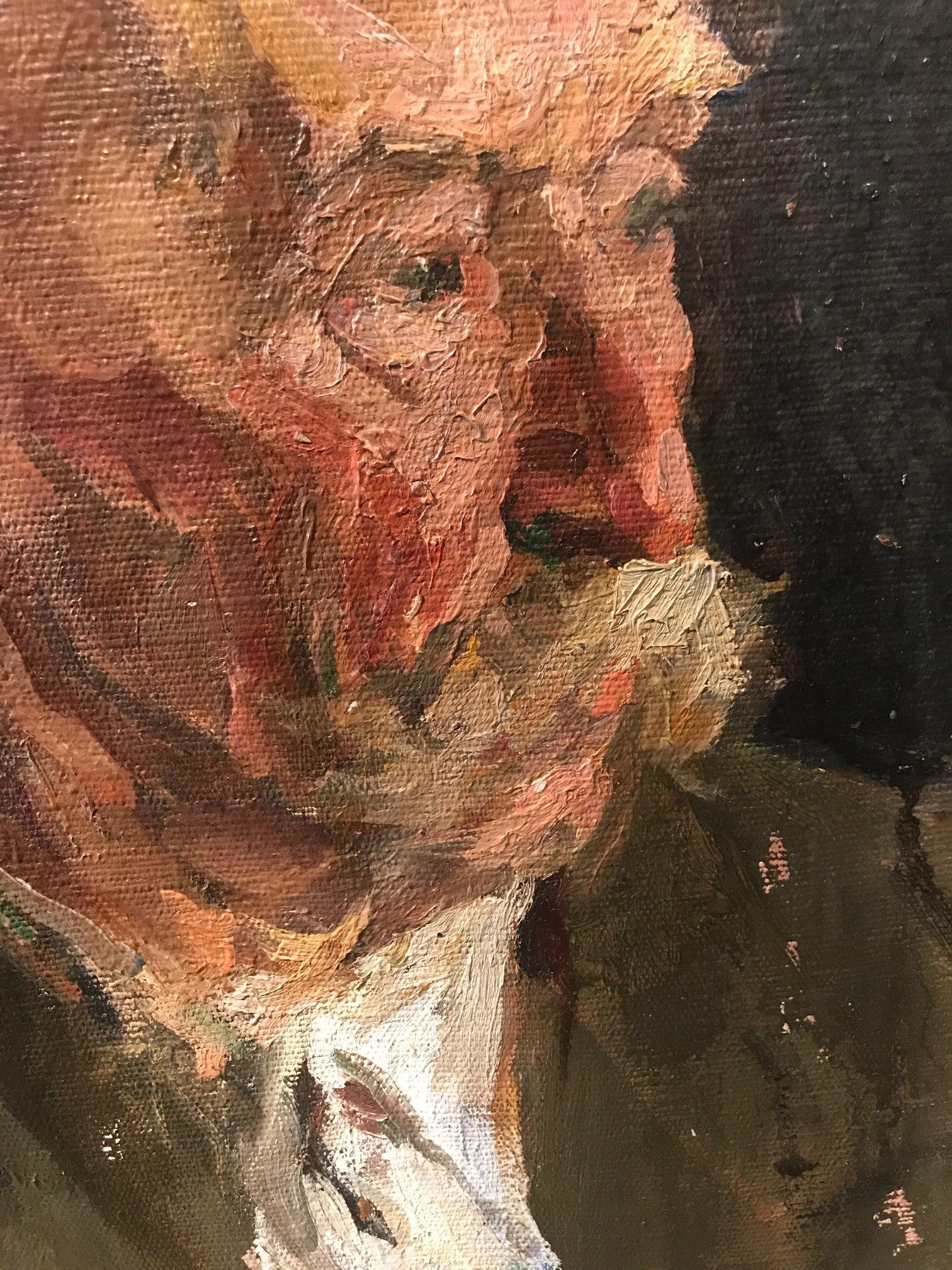 H. Solovyev 1951 Rare Russian Impressionism Soviet Realism Original