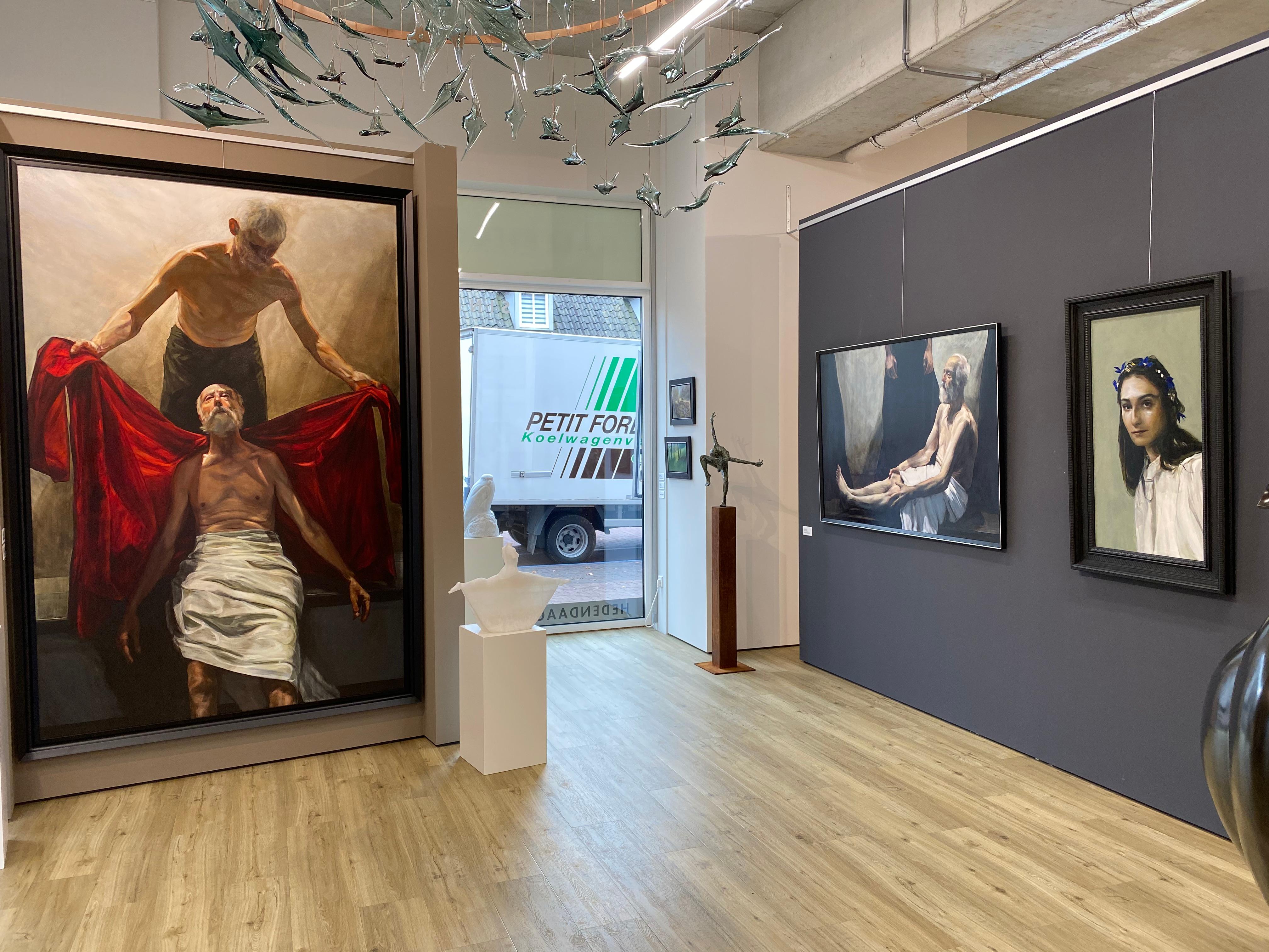 Egbert Modderman St. Martin 21st Century Contemporary Oil Painting by Dutch Egbert Modderman