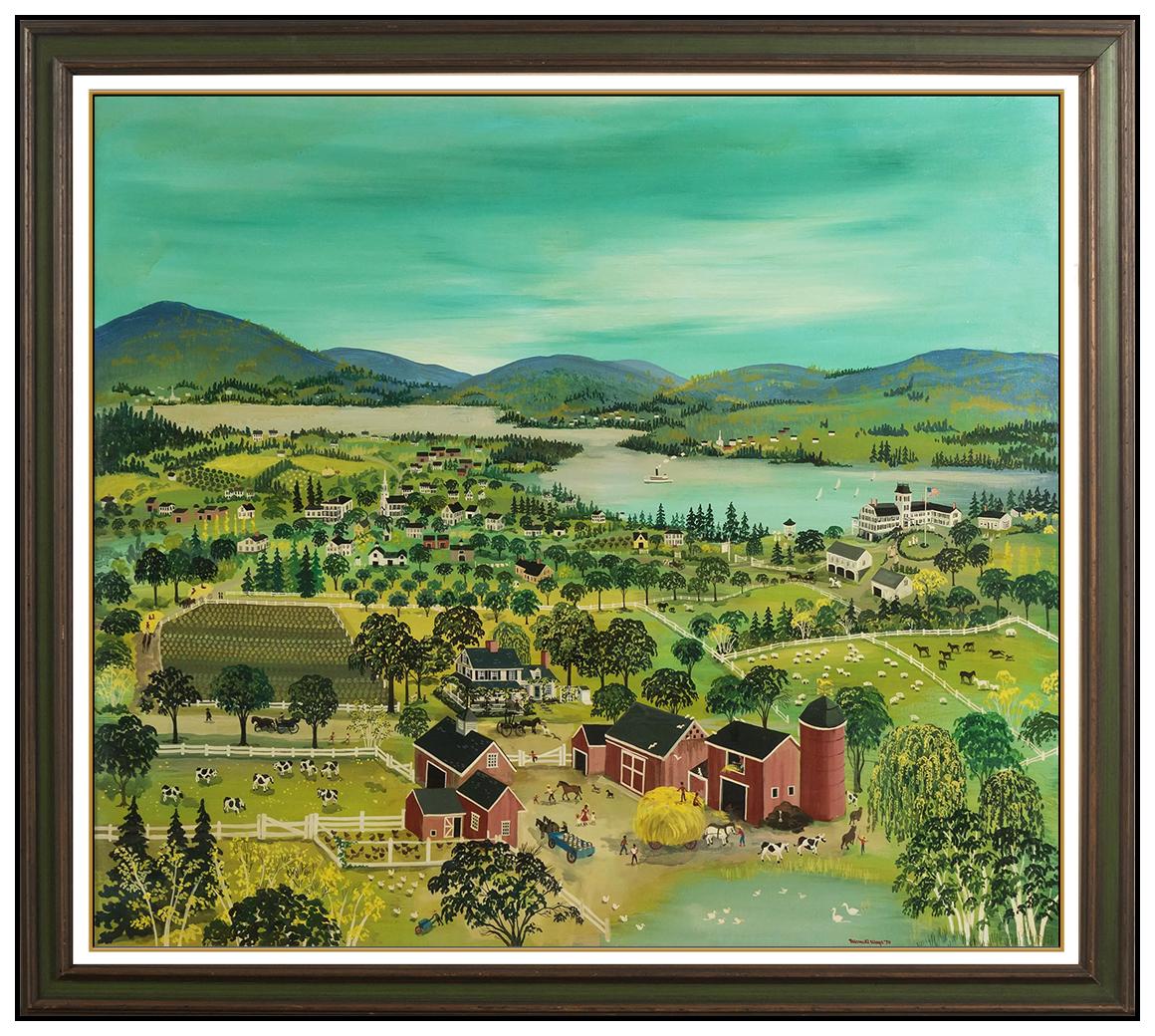 Maxwell Mays Maxwell Mays Oil Painting On Canvas Large Original