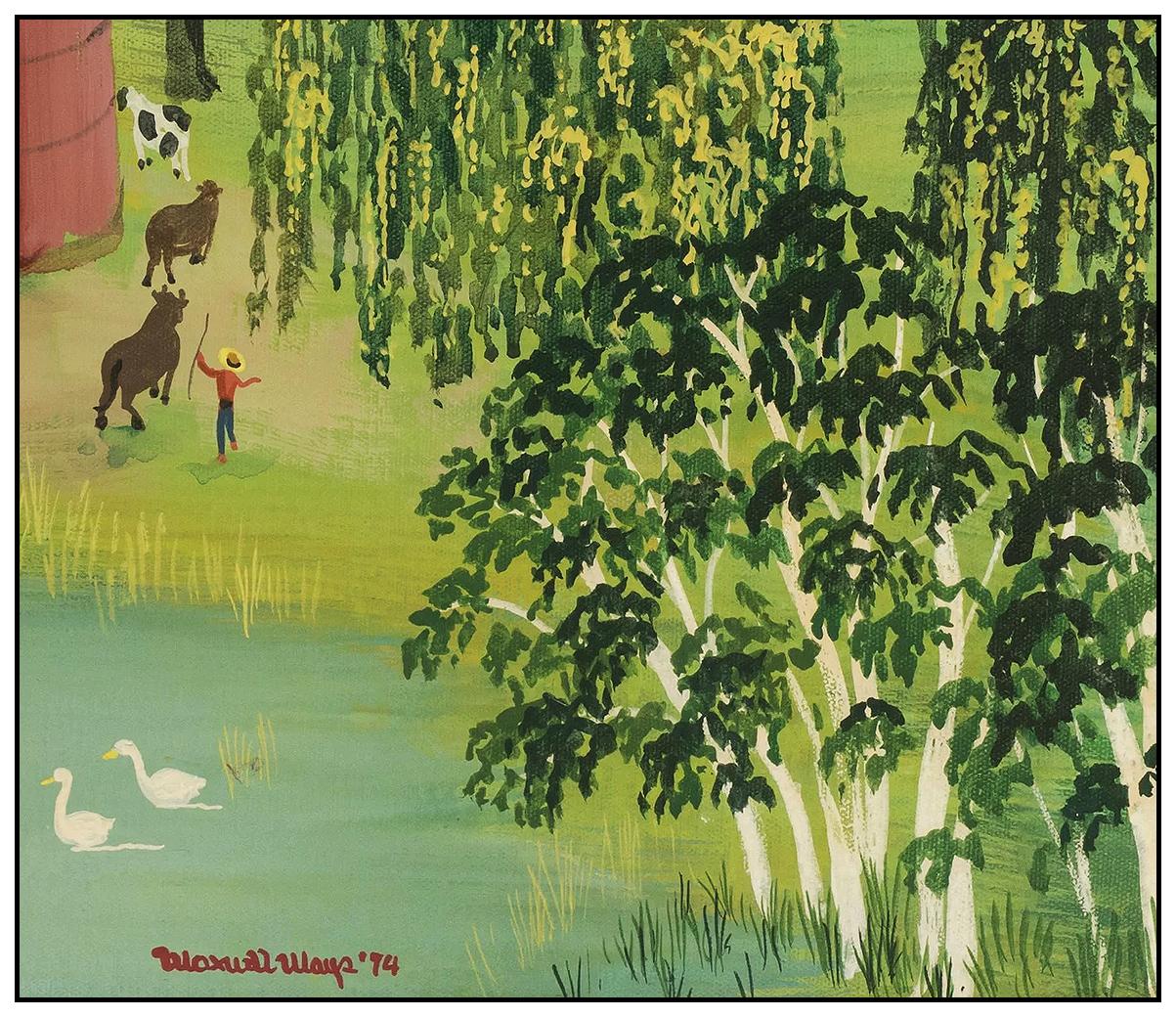 Maxwell Mays Maxwell Mays Oil Painting On Canvas Large Original