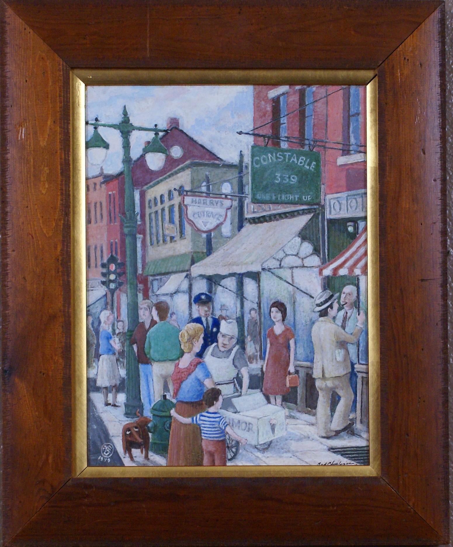 Philadelphia Painting 24 For Sale on 1stDibs