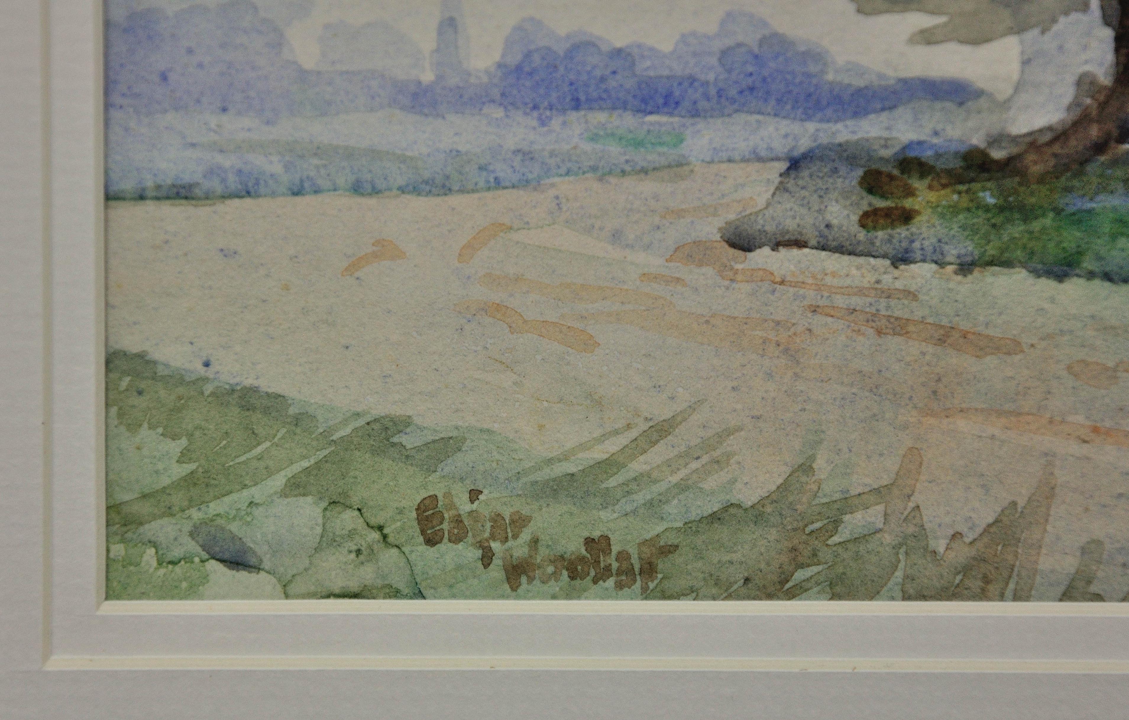 Edgar Woollatt Romany Gypsy Caravan at the Round House, Clifton Lane