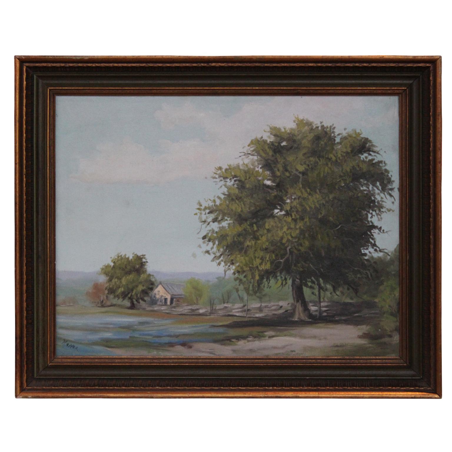 Napper Texas Pastoral Landscape at 1stDibs steve napper
