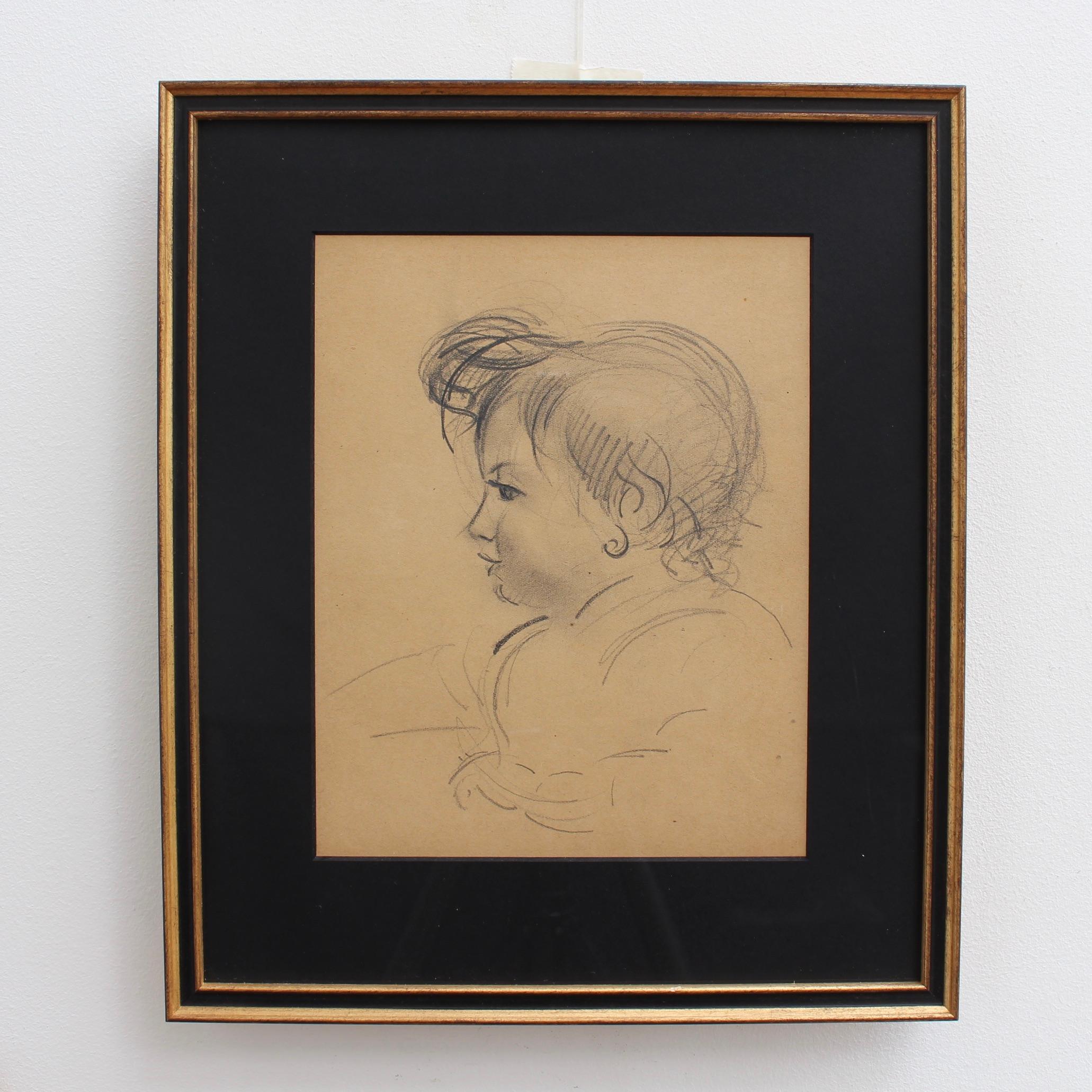 Guillaume Dulac Portrait of a Young Girl For Sale at 1stDibs