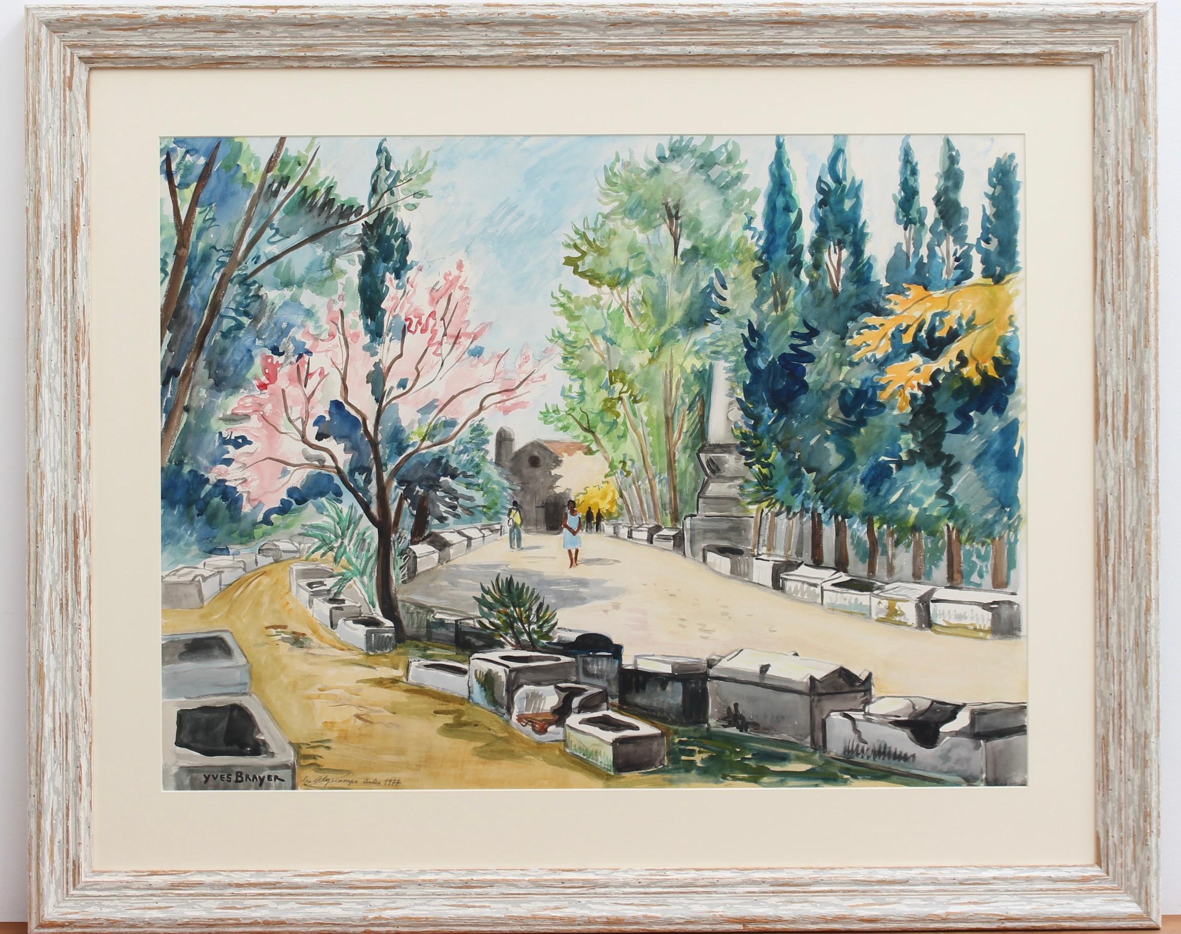 Yves Brayer Art 23 For Sale at 1stDibs yves brayer paintings for sale, yves brayer signature