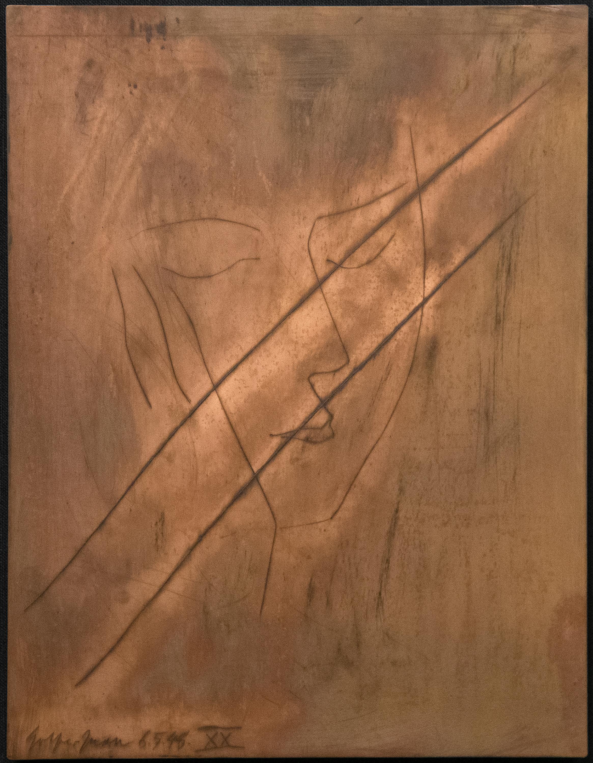 Pablo Picasso Original Copper Plate and Engraving from Carmen For