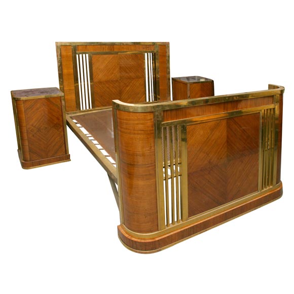 French Art Deco Bed at 1stdibs