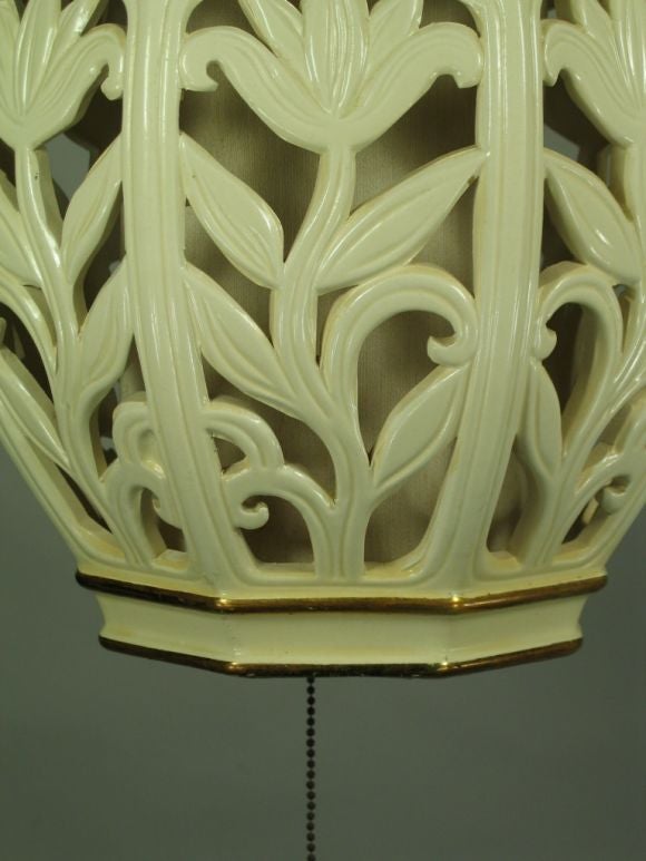 Large Ceramic Lantern For Sale at 1stdibs