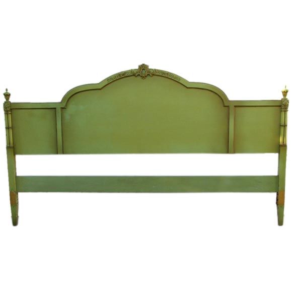 Carved Wood headboard at 1stDibs