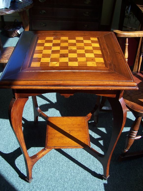 Antique Chess Table at 1stDibs old chess table, vintage chess table