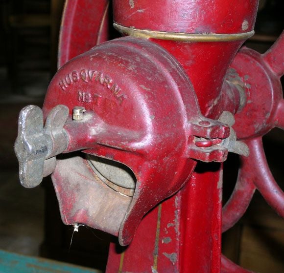 Coffee Grinder made by Husqvarna ca. 1910 at 1stDibs husqvarna coffee