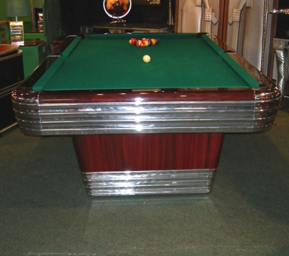 Art Deco Brunswick Centennial Pool Table at 1stDibs brunswick