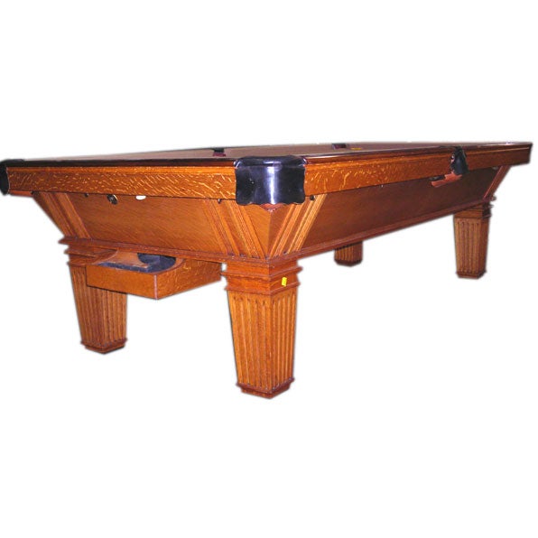 Brunswick Narragansett Pool Table at 1stDibs