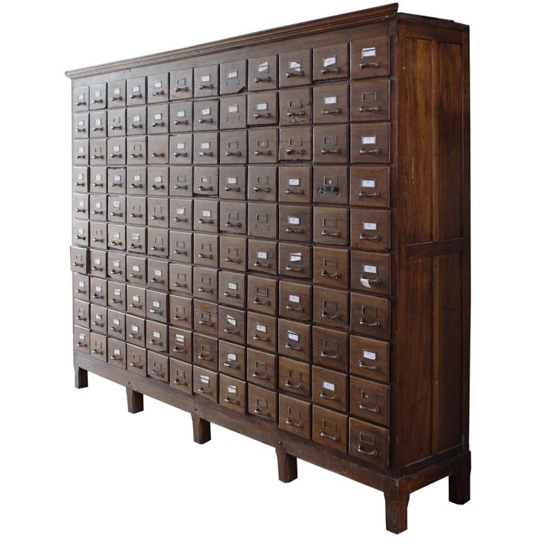 MULTI DRAWER PHARMACY at 1stdibs