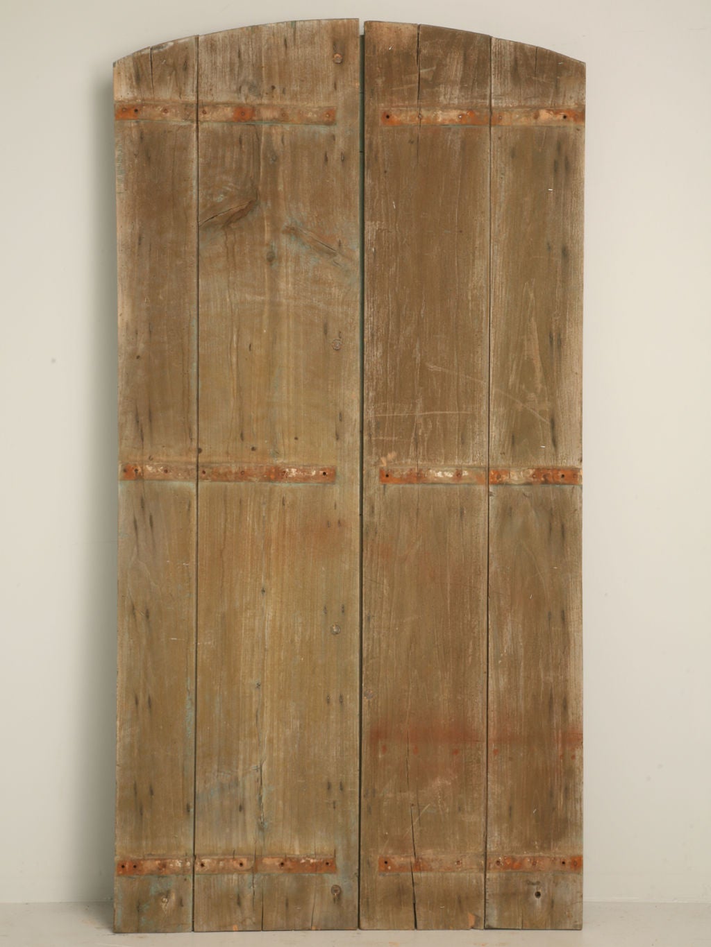 c.1790 French Painted Wine Cellar Doors at 1stDibs