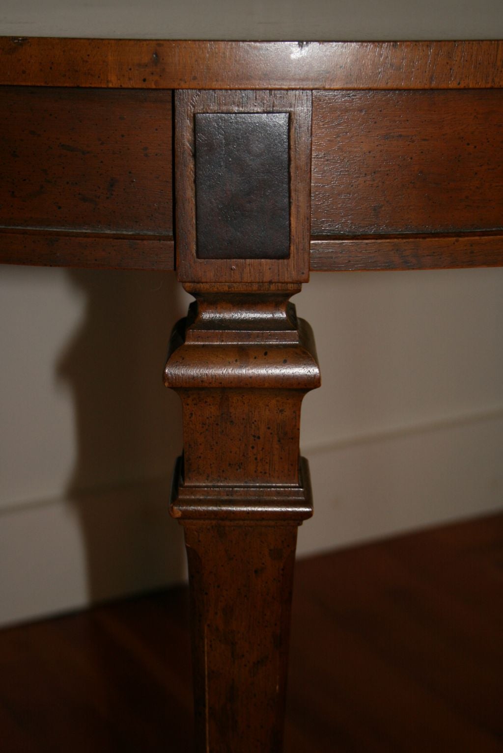 1970s PECAN WOOD DINING TABLE at 1stDibs american pecan dining table
