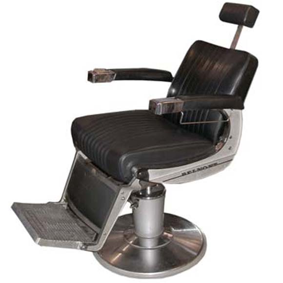 "Belmont" 50's Barbers Chair For Sale at 1stDibs
