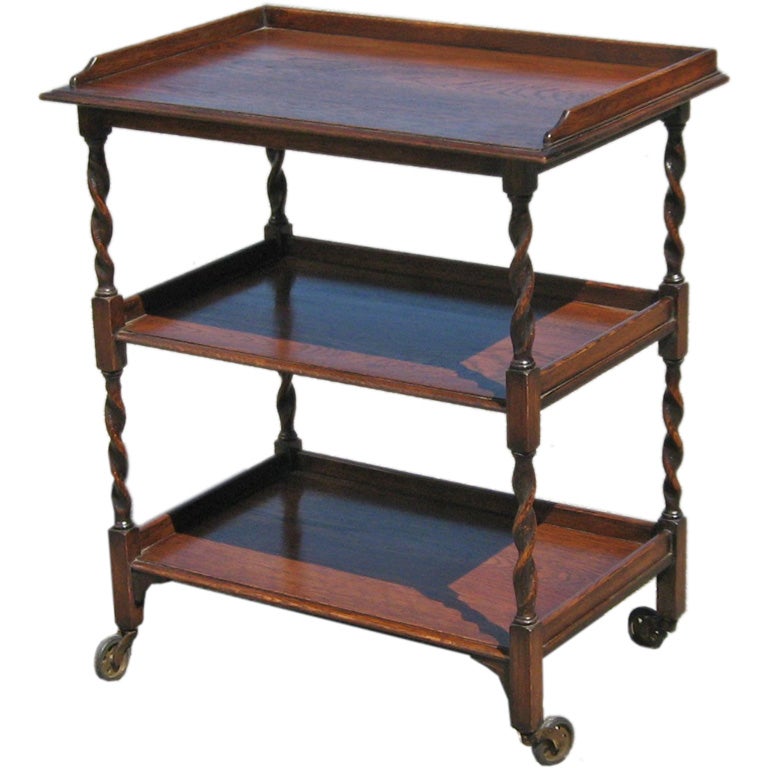 Antique tea trolley at 1stDibs