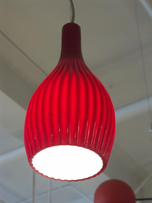 Red Murano Glass Pendant Light Glass Designs