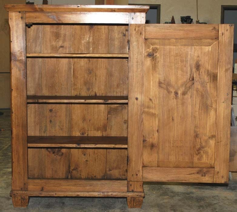 Rustic Cupboard / Single Door Armoire at 1stDibs armoire for sale
