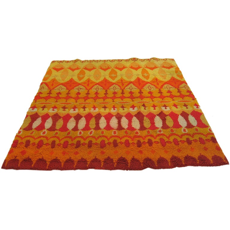 Cynthia Sargent Signed Modernist Carpet / Rug at 1stDibs cynthia