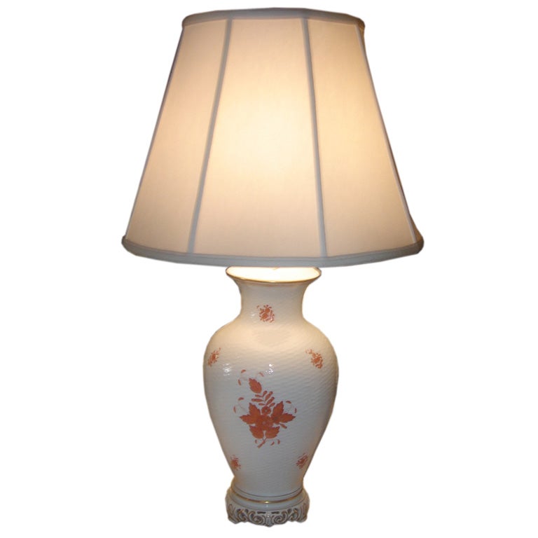 HEREND LAMP at 1stDibs