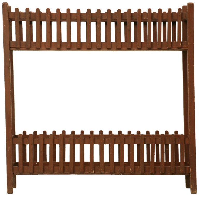 Cane and Carved Wood Plant Stand with Craved Drape Decoration at