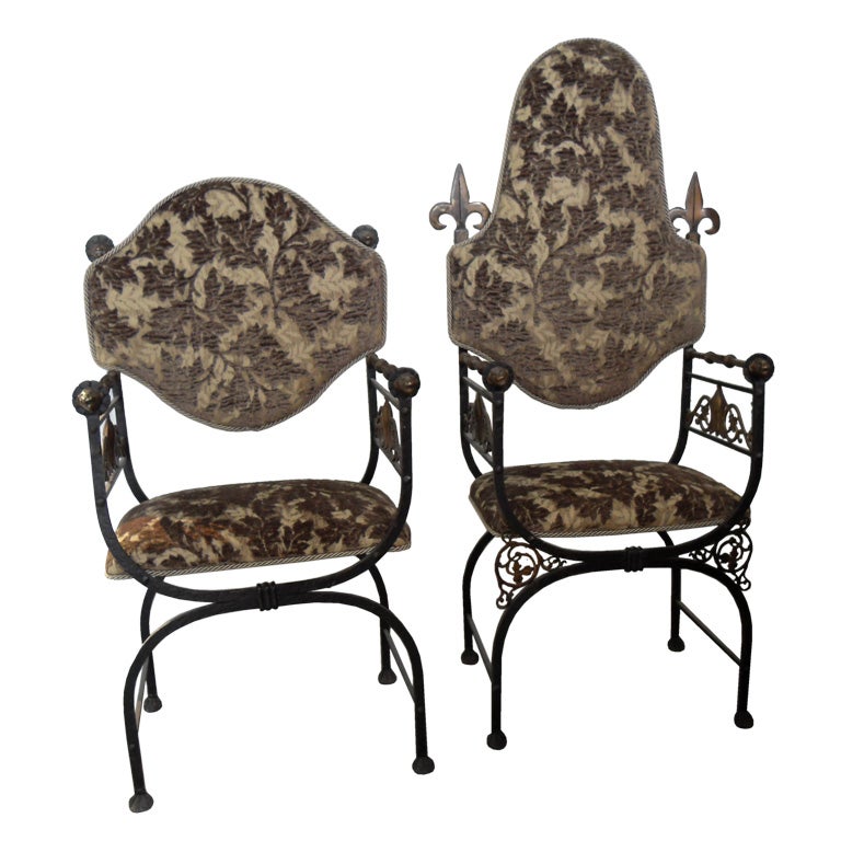 Pair of Savannah Rolla Chairs at 1stDibs