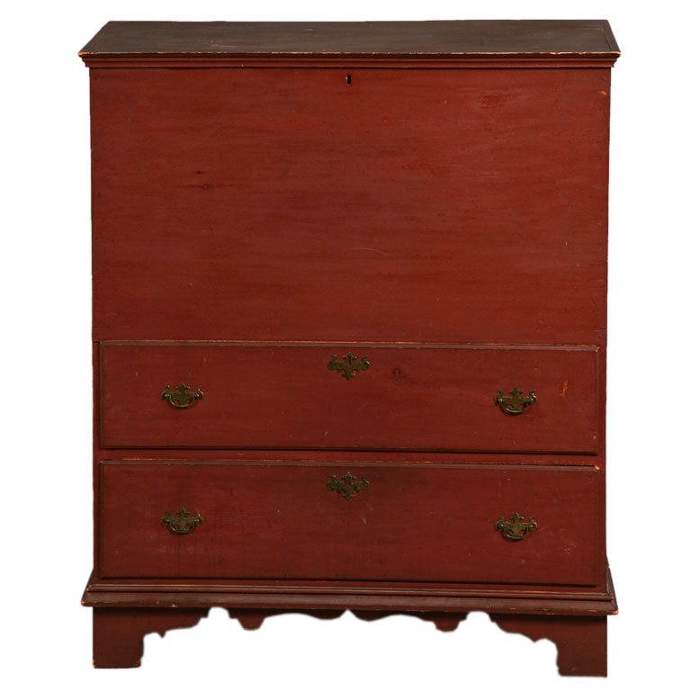 Tall Blanket Chest with Drawers at 1stDibs