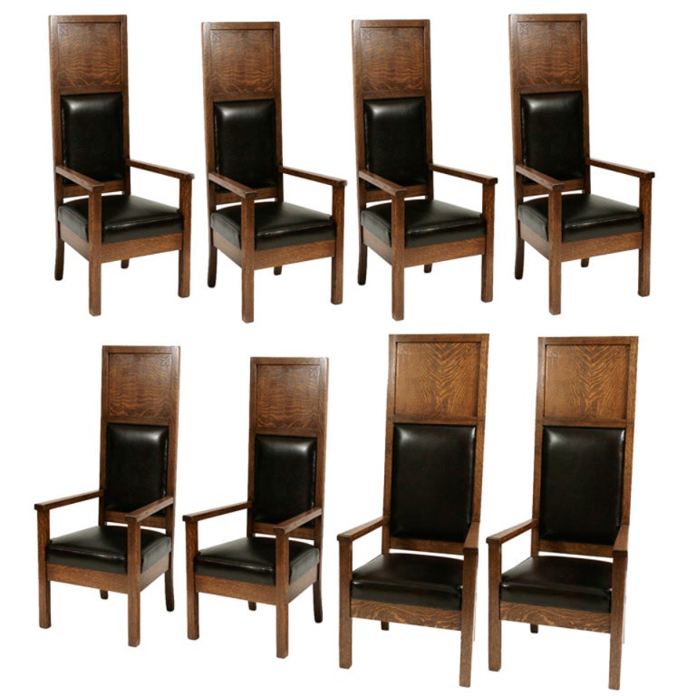 Phenomenal Masonic Lodge Oak Chairs at 1stDibs masonic chairs for