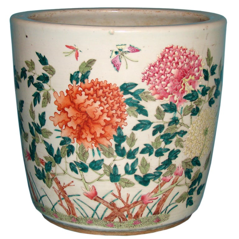 Japanese ceramic planter at 1stDibs