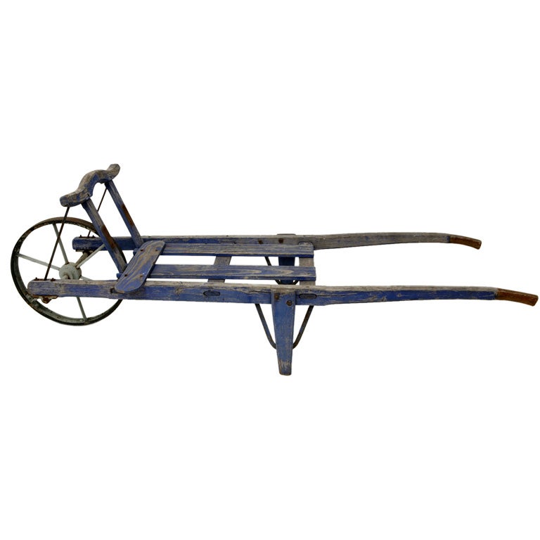 Wooden Garden Cart For Sale at 1stDibs