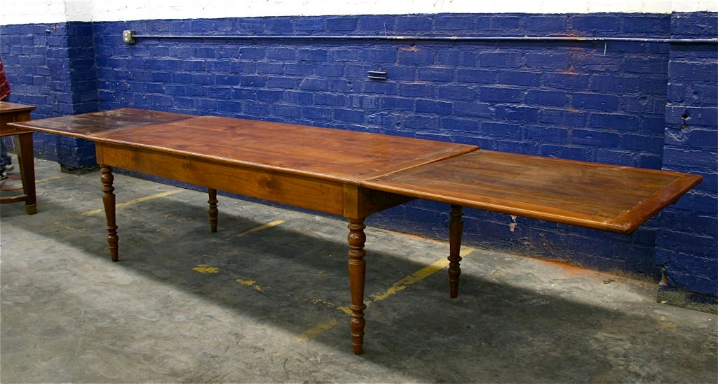 Italian Rustic Cherry Dining Table at 1stdibs